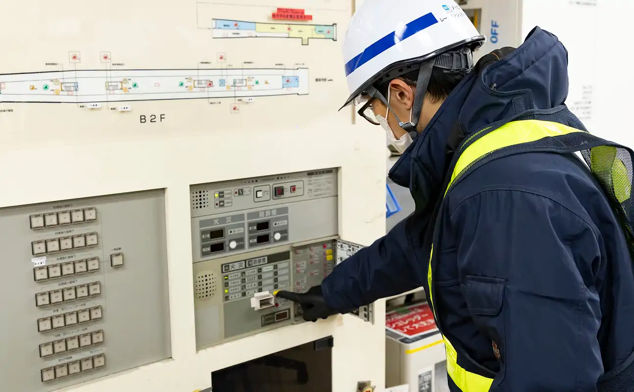 防災設備点検・整備イメージ