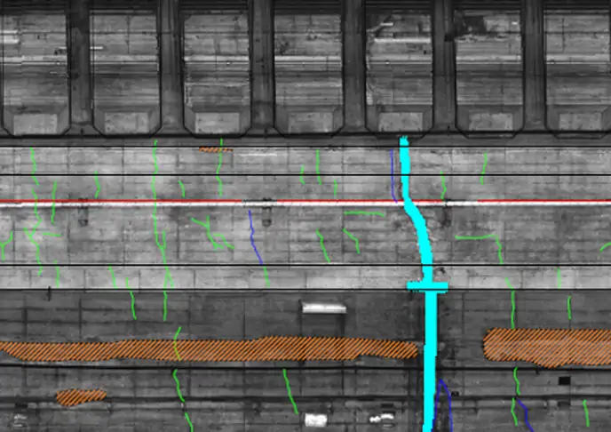 変状展開図を作成イメージ